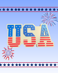 USA Free Standing Sign