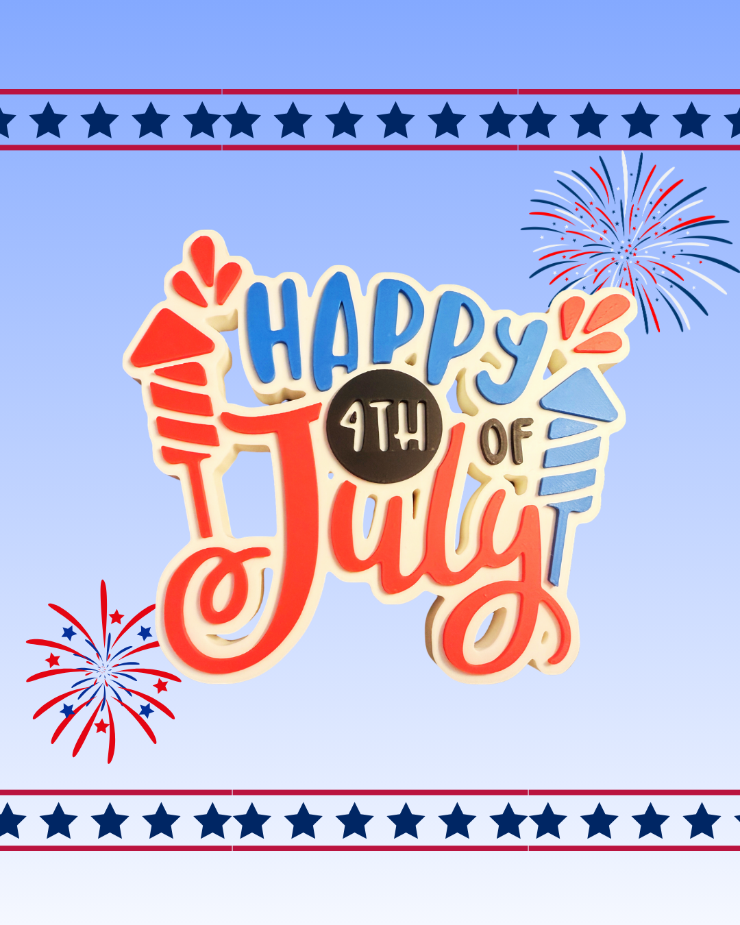 Happy 4th of July Sign