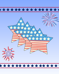 American Flag Coaster (4 pack)